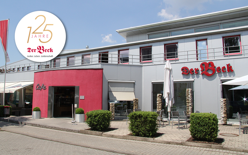 Unternehmenzentrale "Am Weichselgarten" mit Bäckereicafé